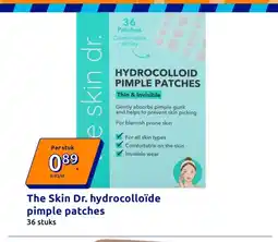 Action The Skin Dr. hydrocolloïde pimple patches aanbieding