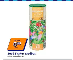 Action Seed Shaker zaadbus aanbieding