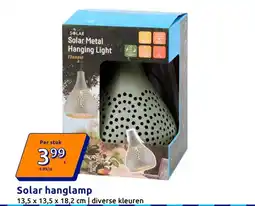 Action Solar hanglamp aanbieding