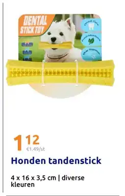 Action Honden tandenstick aanbieding