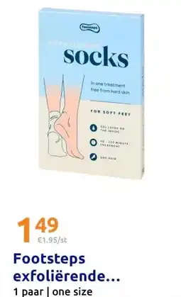 Action Footsteps exfoliërende... aanbieding