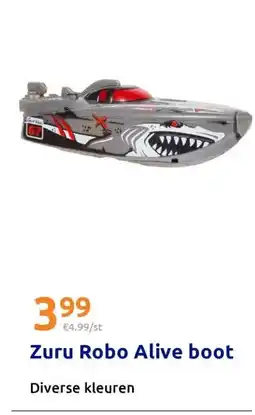 Action Zuru Robo Alive boot aanbieding