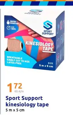Action Sport Support kinesiology tape aanbieding
