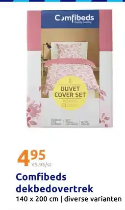 Action Comfibeds dekbedovertrek aanbieding