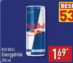 ALDI Red Bull Energydrink aanbieding