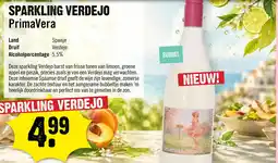Dirck 3 PrimaVera Sparkling Verdejo 75 cl aanbieding