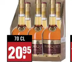 Dirck 3 Bouquet V.S. Cognac 70 cl aanbieding