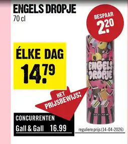 Dirck 3 Engels Dropje Likeur 70 cl aanbieding