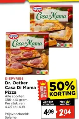 Vomar Voordeelmarkt Dr. oetker casa di mama pizza aanbieding