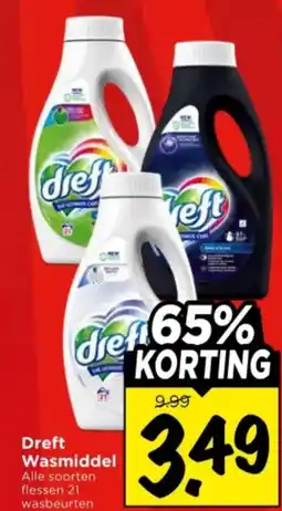 Vomar Voordeelmarkt Dreft wasmiddel aanbieding