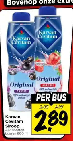 Vomar Voordeelmarkt Karvan cevitam siroop aanbieding