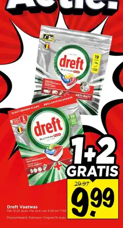 Vomar Voordeelmarkt Dreft vaatwas aanbieding