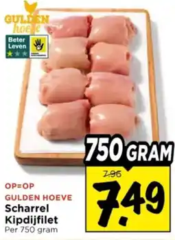 Vomar Voordeelmarkt Scharrel kipdijfilet aanbieding