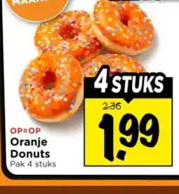 Vomar Voordeelmarkt Oranje Donuts aanbieding