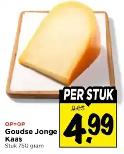 Vomar Voordeelmarkt Goudse jonge kaas aanbieding