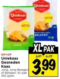 Vomar Voordeelmarkt Uniekaas gesneden aanbieding