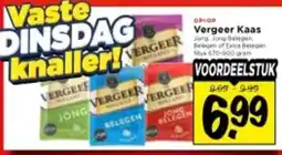 Vomar Voordeelmarkt Vergeer kaas aanbieding