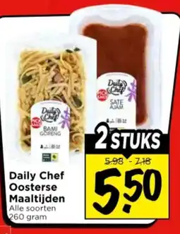Vomar Voordeelmarkt Daily chef oosterse maaltijden aanbieding