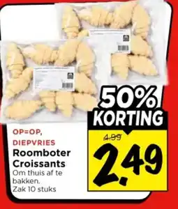 Vomar Voordeelmarkt Roomboter croissants aanbieding