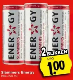 Vomar Voordeelmarkt Slammers Energy aanbieding
