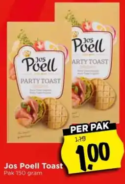 Vomar Voordeelmarkt Jos poell toast aanbieding