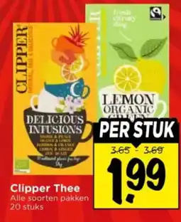 Vomar Voordeelmarkt Clipper Thee aanbieding