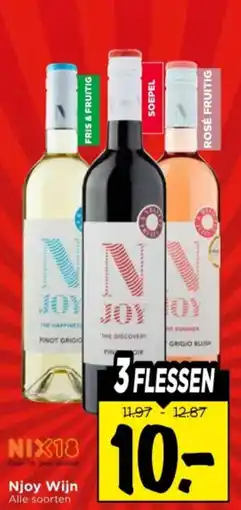 Vomar Voordeelmarkt Njoy wijn aanbieding