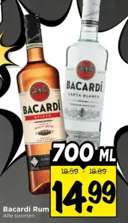 Vomar Voordeelmarkt Bacardi Rum aanbieding