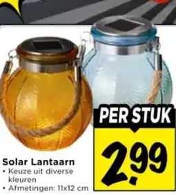 Vomar Voordeelmarkt Solar lantaarn aanbieding