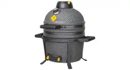 Bol.com Boretti - Ceramica Compact - Compleet - Gietijzeren rooster - Grill Lifter - Thermometer aanbieding