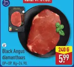 ALDI Black Angus diamanthaas aanbieding