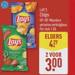 ALDI Lay's chips aanbieding