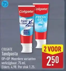 ALDI Colgate tandpasta aanbieding