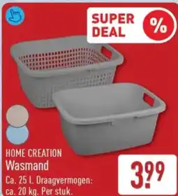 ALDI Home creation wasmand aanbieding