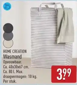 ALDI Home creation wasmand aanbieding