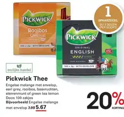 Sligro Pickwick Thee aanbieding
