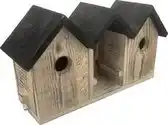 Bol.com GARDEN SPIRIT Vogelhuisje Pindakaaspothouder met nestkast 35 x 19 x 13 cm aanbieding