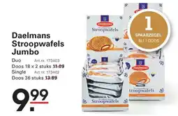 Sligro Daelmans Stroopwafels Jumbo aanbieding