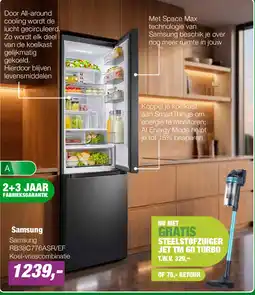 EP Samsung RB38C776ASR/EF Koel-vriescombinatie aanbieding
