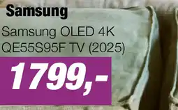 EP Samsung OLED 4K QE55S95F TV (2025) aanbieding