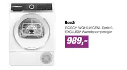 EP BOSCH WQH246CENL Serie 6 EXCLUSIV Warmtepompdroger aanbieding