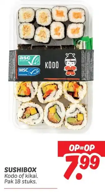 Dekamarkt SUSHIBOX aanbieding