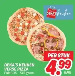 Dekamarkt DEKA'S KEUKEN VERSE PIZZA aanbieding