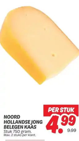 Dekamarkt NOORD HOLLANDSE JONG BELEGEN KAAS aanbieding