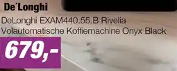 EP DeLonghi EXAM440.55.B Rivelia Volautomatische Koffiemachine Onyx Black aanbieding