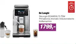 EP DeLonghi ECAM630.75.TSM PrimaDonna Aromatic Volautomatische Koffiemachine aanbieding