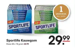 Sligro Sportlife Kauwgom aanbieding