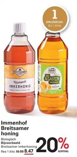 Sligro Immenhof Breitsamer honing aanbieding