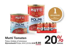 Sligro Mutti Tomaten aanbieding