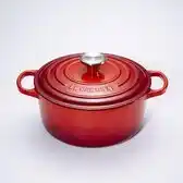 Bol.com Le Creuset gietijzeren Braadpan - 26cm 5,3 l - Kersenrood aanbieding